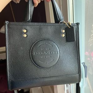 Coach dempsey tote 22 and bag charm